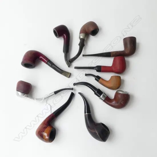 10 SMOKING PIPES L.150mm
