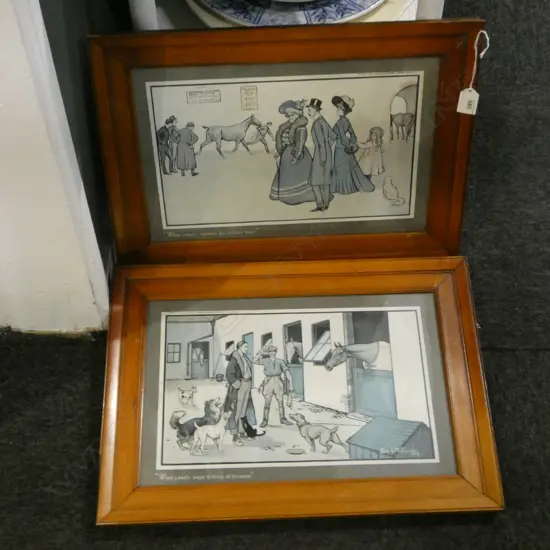 PR VINTAGE PRINTS 'WHEN A MAN'S MARRIED HIS TROUBLES BEGIN' 260x390mm