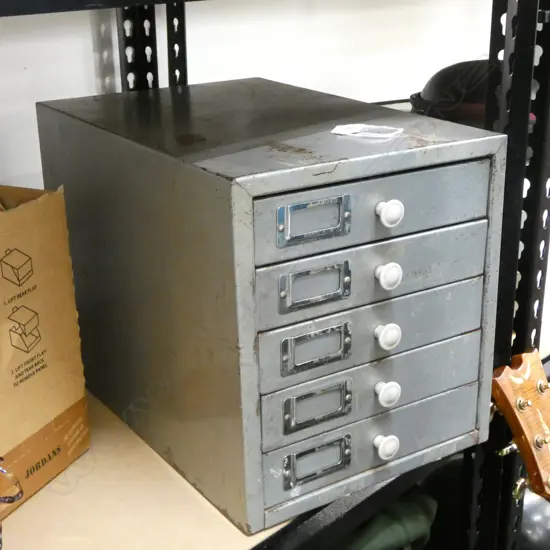 5 DRAW STEEL COLLECTORS CABINET 260x380x285mm