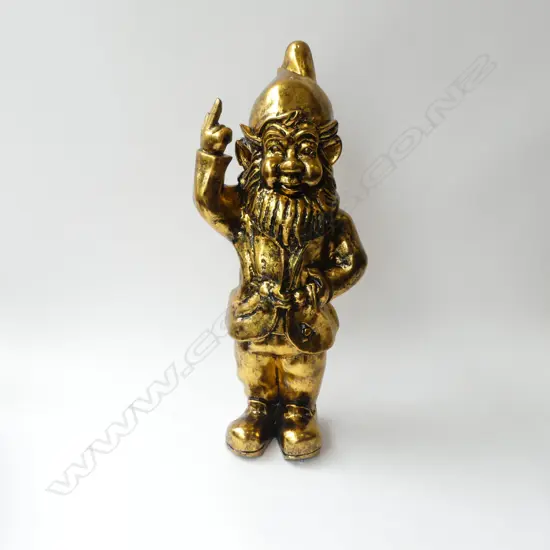 GOLD RESIN GNOME H.620mm