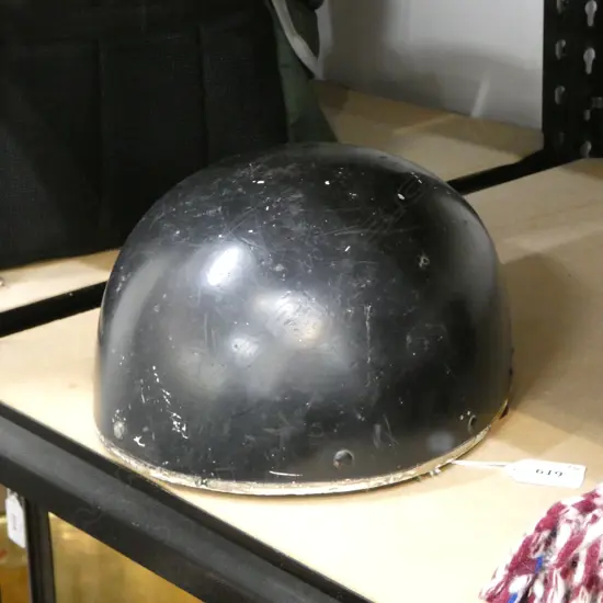 VINTAGE MOTORCYCLE HELMET