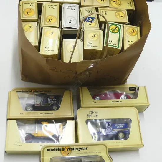20 BOXED MATCHBOX MODELS OF YESTERYEAR
