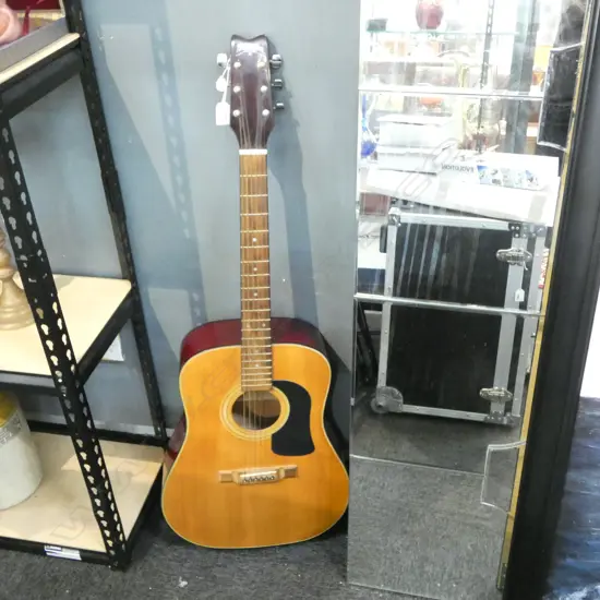 1990's WASHBURN D10 DREADNOUGHT ACOUSTIC GUITAR