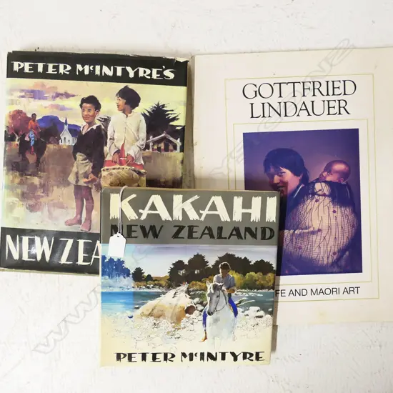 2 PETER MCINTYRE BOOKS w. G. LINDAUR 'HIS LIFE & ART'