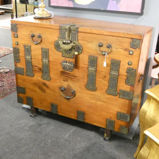 KOREAN CHEST, lock needs attention, 1140x480x940mm