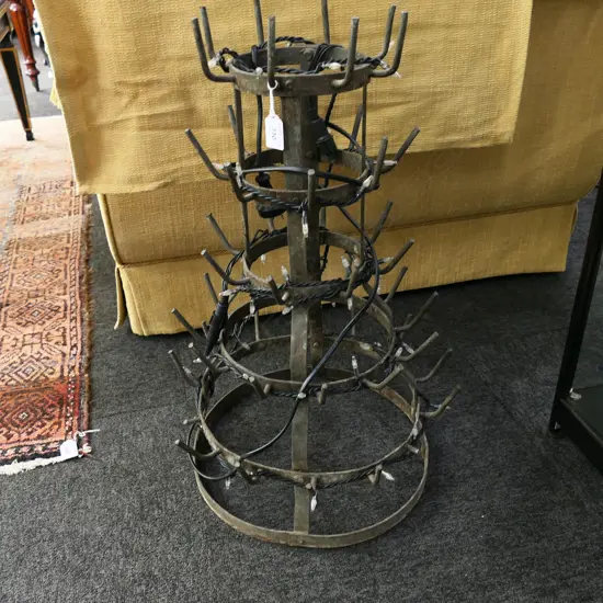 FRENCH WINE BOTTLE RACK H.620mm
