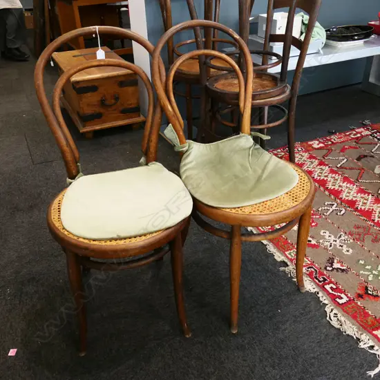 PR BENTWOOD DINING CHAIRS