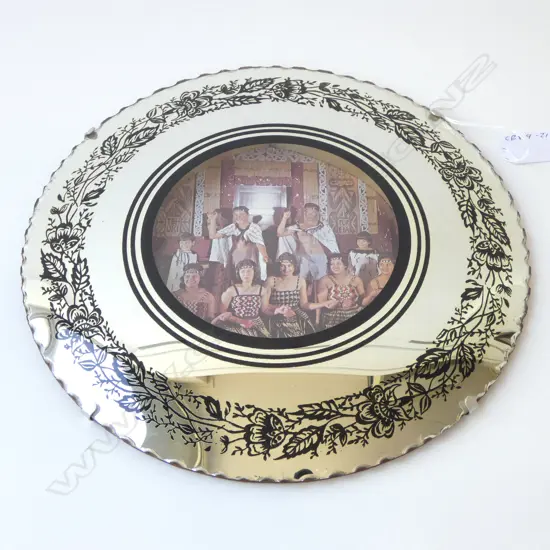 RETRO CIRCULAR CONVEX PICTURE MIRROR DIA285MM