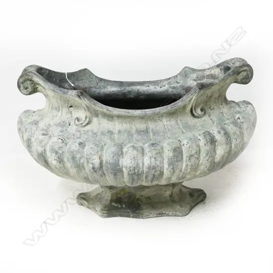 CERAMIC VASE, ANTIQUED FINISH 480x300x310mm