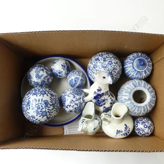 ASST B/W CHINA Incl. DELFT, ORBS, etc