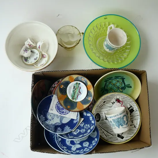ASST. CHINA INCL. 2 BOWLS; MASON CASH & HOGLUND ETC