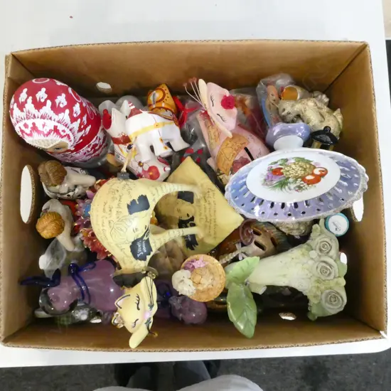 ASST. CERAMIC TRINKETS ETC