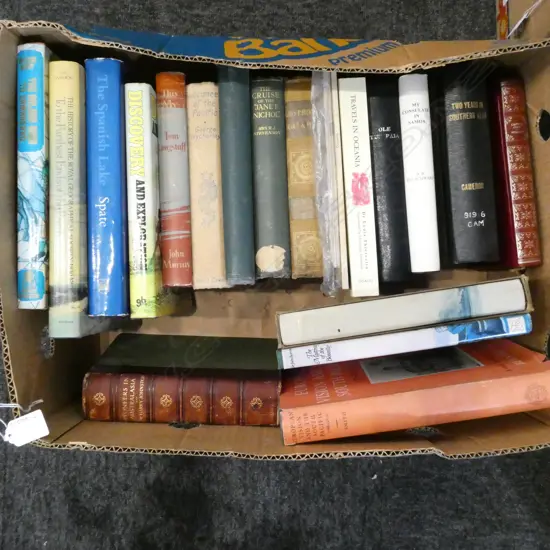 ASST SOUTH PACIFIC EXPLORATION BOOKS etc