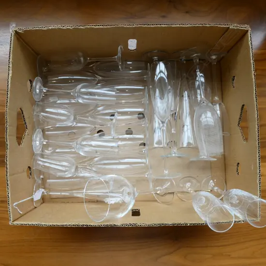 ASST. FLUTES;  VILLEROY & BOCH,  ZWIESEL, etc