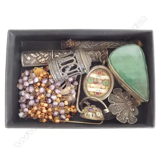 9 ASST. SILVER / METAL ITEMS