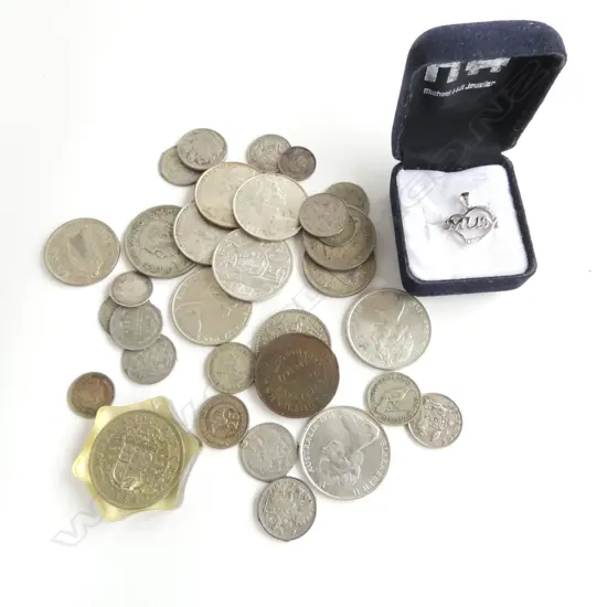 ASST MAINLY NZ COINS: 2 1968 NZ SETS + MASON STRUTHERS & Co NZ TOKEN + NZ + AUSTRALIAN ETC