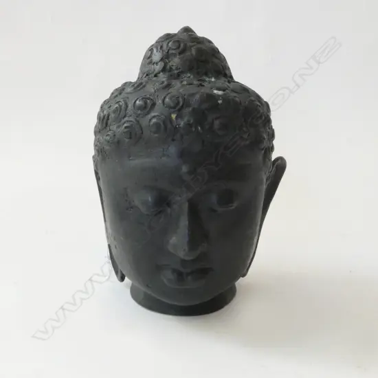 BRONZE BUDDHA HEAD H.200mm
