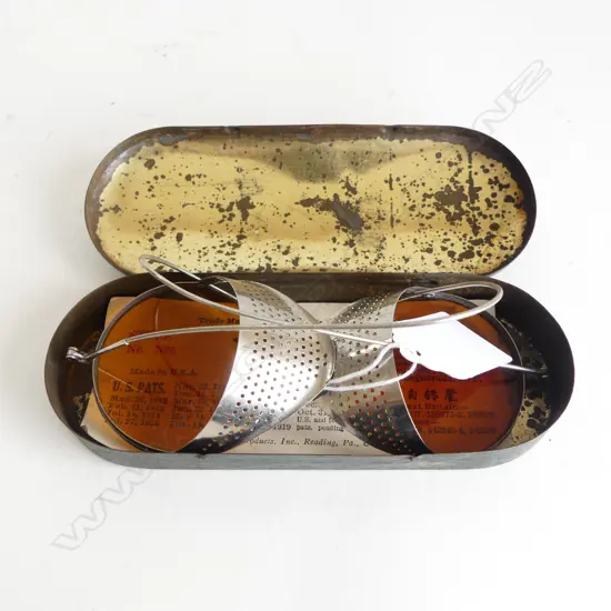 VINTAGE U.S.A 'WILSON GOGGLES' IN ORIGINAL CASE