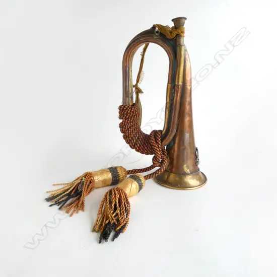 COPPER AND BRASS BUGLE L190 MM