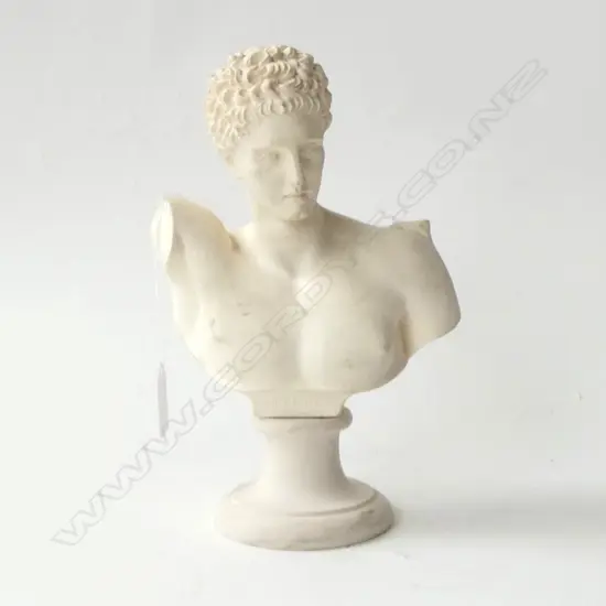 CLASSICAL HERMES BUST, MADE IN GREECE H.230mm
