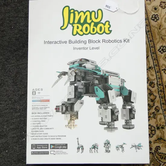 'JIMU ROBOT' INTERACTIVE BUILDING BLOCK ROBOTICS KIT, BOXED