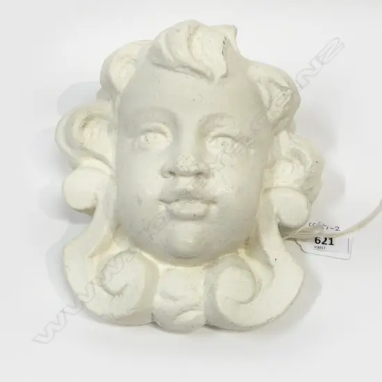CAST CHERUB WALL HANGING H.210mm