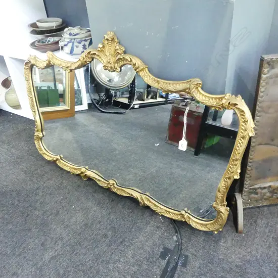 LG MIRROR, GILT METAL FRAME 660x1030mm