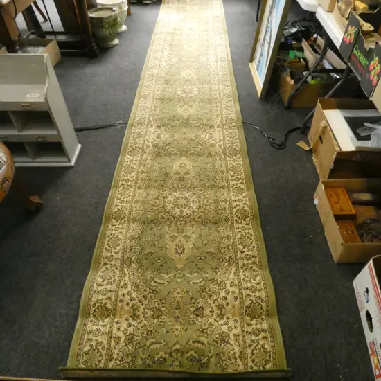 GREEN MACHINED RUNNER 4600x800mm