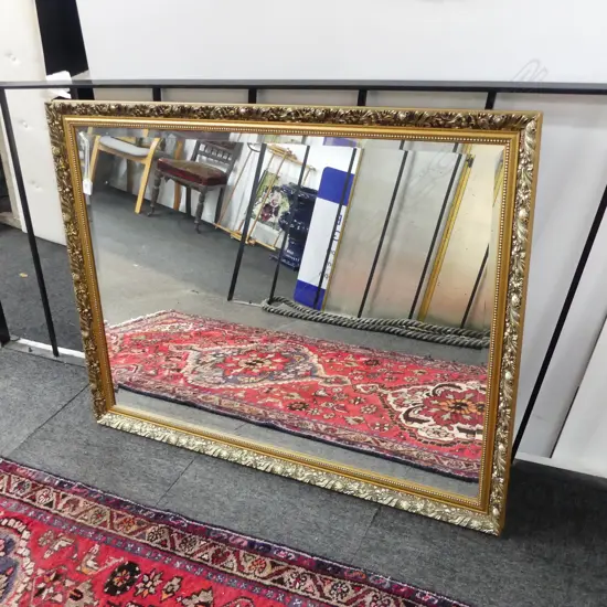 GILT FRAMED MIRROR 860x1120mm