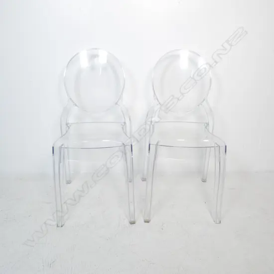 PR 'GHOST' STYLE CHAIRS