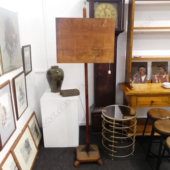 LG METAL & WOODEN SIGN/DISPLAY H.1860mm