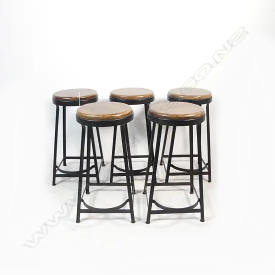5 BAR STOOLS H.605mm