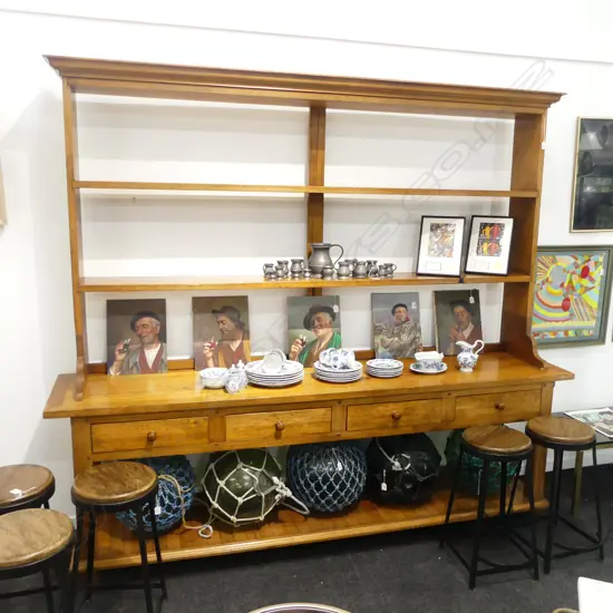 LG GEORGIAN STYLE DRESSER 2400x500x2140mm