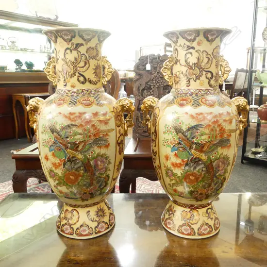 PR LG ORIENTAL VASES H.585mm