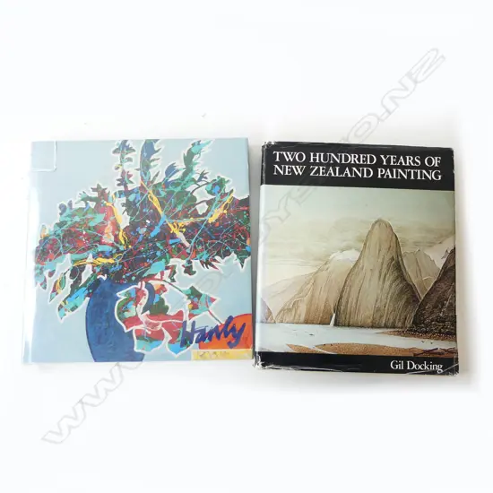 2 ART BOOKS; PAT HANLY & 200 YEARS OF NZ PAINTING