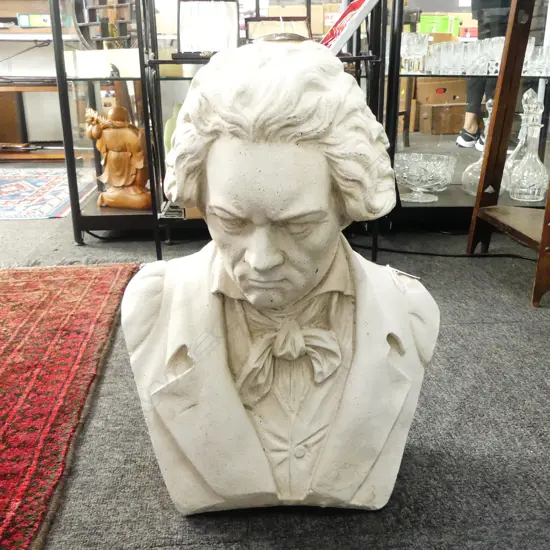 CONCRETE BEETHOVEN BUST H.460mm