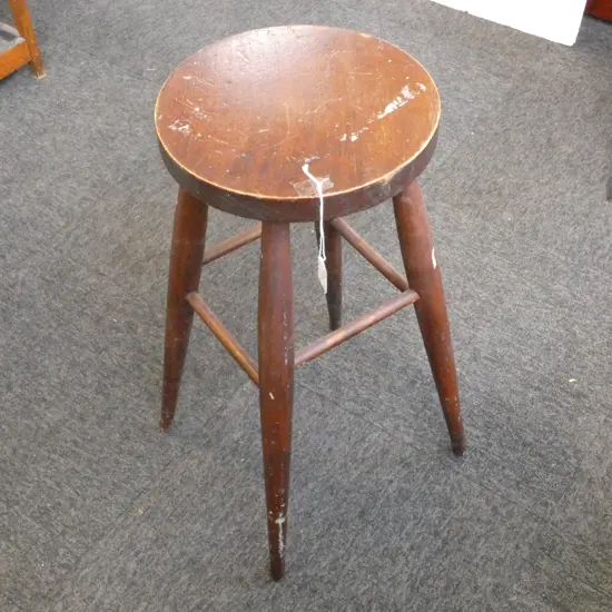 SMALL VINTAGE STOOL H.570mm
