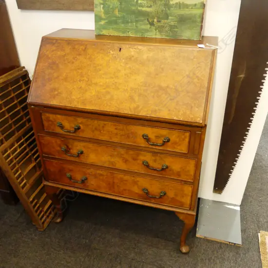 OAK DROP FRONT DESK 800x410x1010mm