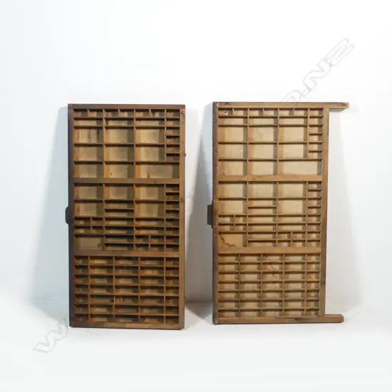 2 PRINTER TRAYS, 820 x 425mm