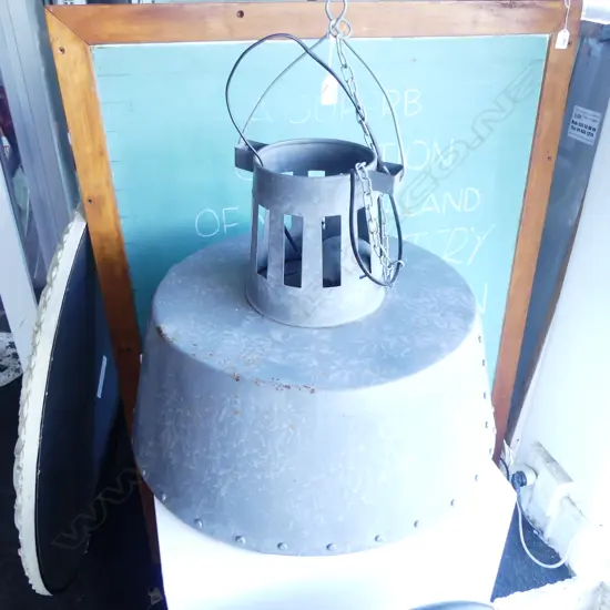 LG INDUSTRIAL STYLE LIGHT FITTING 600mm dia