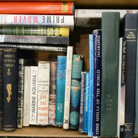 MARINE BIOLOGY BOOKS
