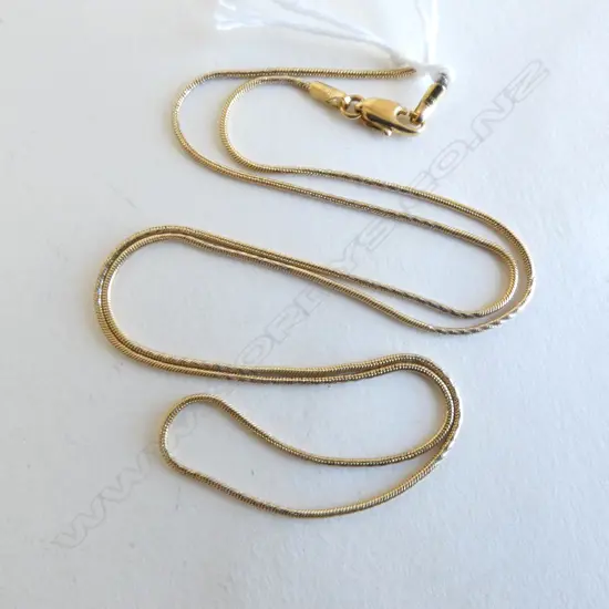 18CT NECKLACE L.450mm 4.0gms