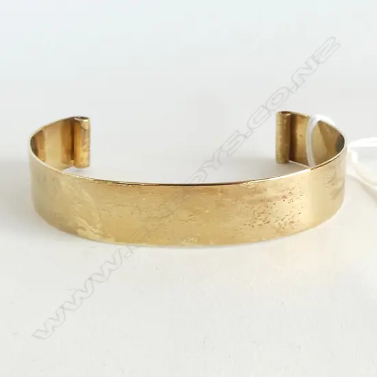 14CT YELLOW GOLD BRACELET 17.9gms