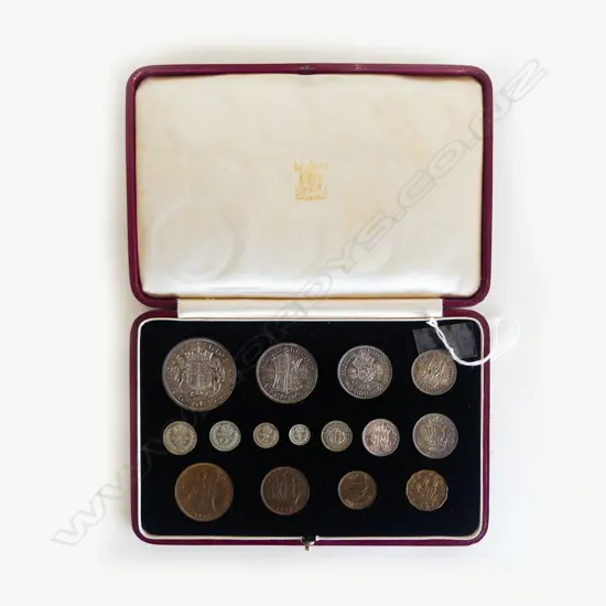 1937 KING GEORGE VI CORONATION PROOF COIN SET (CD7794)