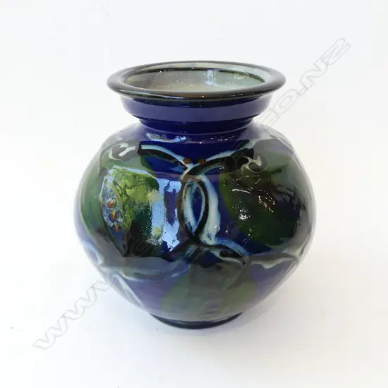 1920s DANICO STUDIO VASE, DENMARK H.165mm