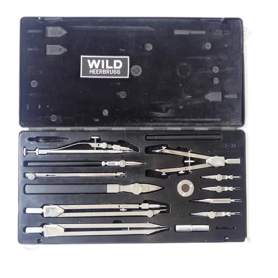 DRAFTING SET 'WILD HEERBRUGG' SWITERLAND (CD5851)