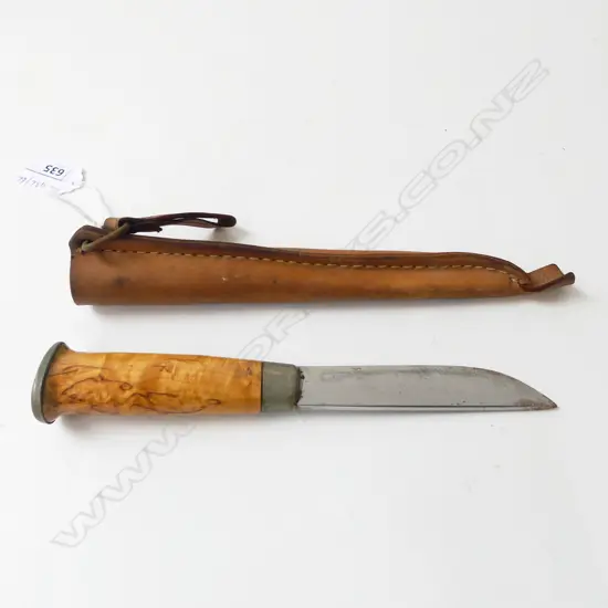 FINNISH SKINNING SHEATH KNIFE L240MM