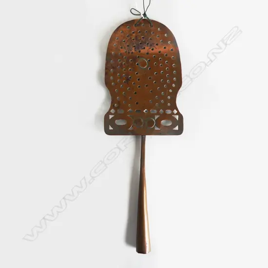 ANTIQUE COPPER OVEN SPATULAR L400MM