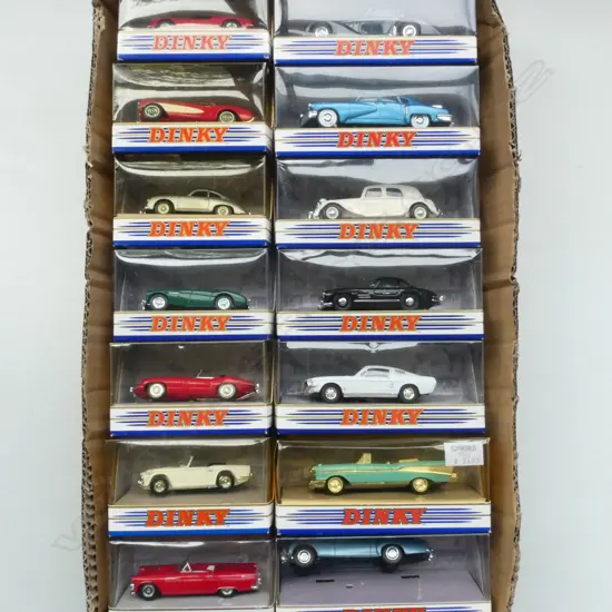 14 BOXED DINKY MODELS