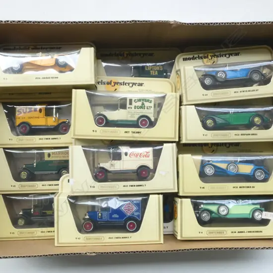 20 BOXED MODELS OF YESTERYEAR